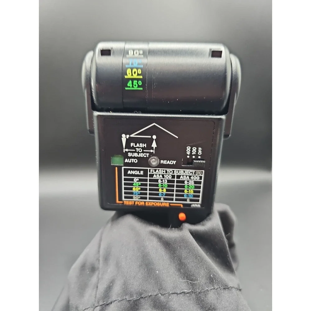 Nimslo Opti-Lite Dedicated Electronic Flash Tested